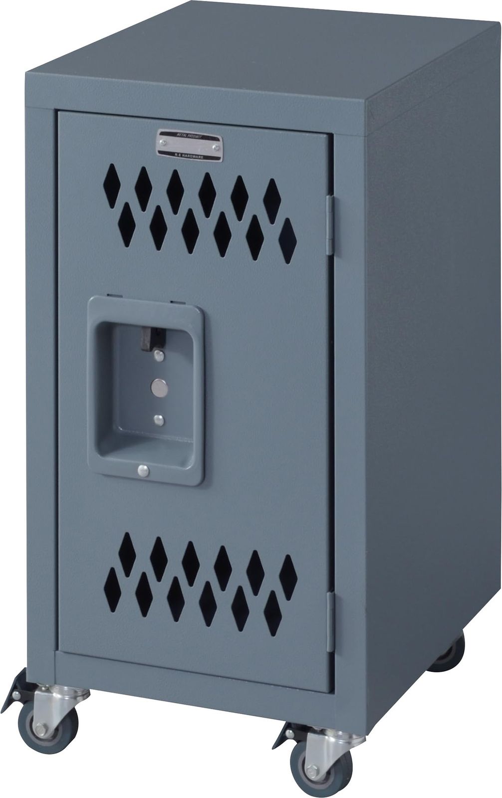 東谷(Azumaya-kk) チェスト グレー 幅30.5×奥行38.5×高さ60cm ロック