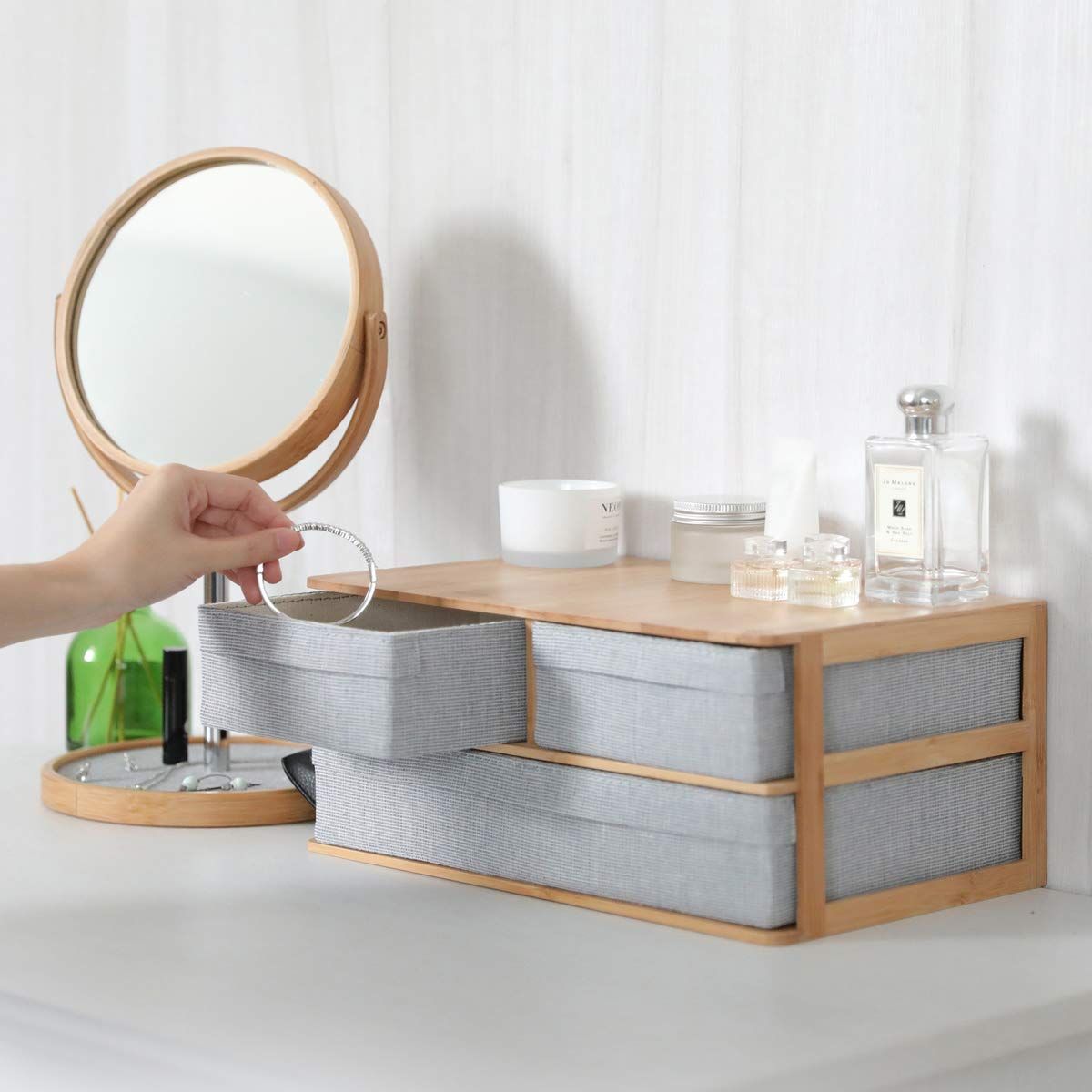 GUDEE グディ キャビネット 卓上チェスト 収納ボックス 小物入れ