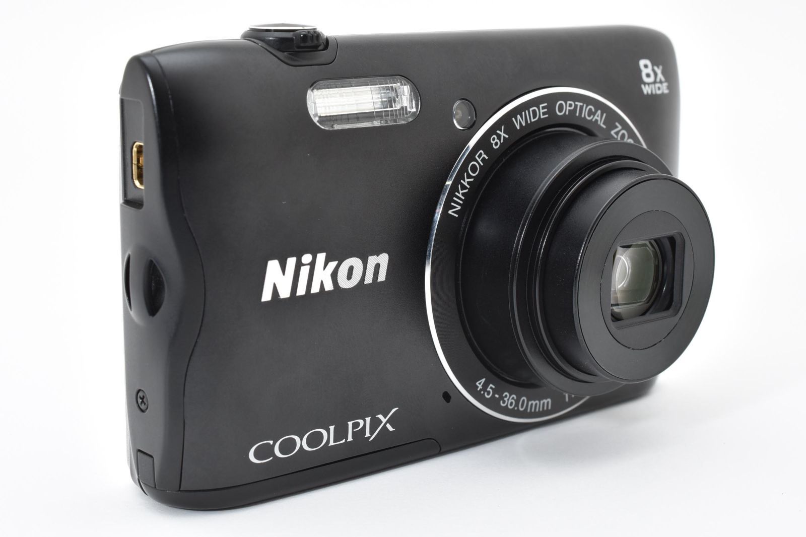 Wi-Fi対応 Nikon COOLPIX A300（ブラック） COOLPIX ニコン コンデジ Nikon A300 ブラック 中古 Wi-Fi搭載 新品SD