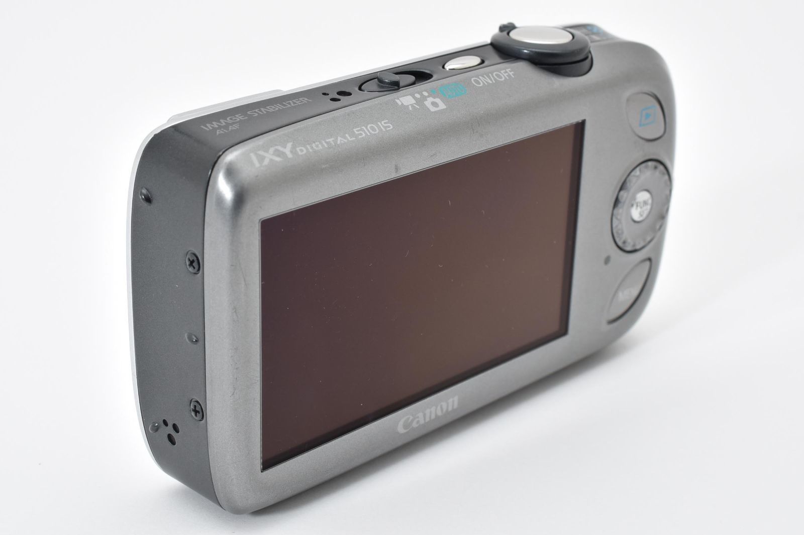 美品】Canon IXY DIGITAL 510 IS シルバー 動作確認済 オールド