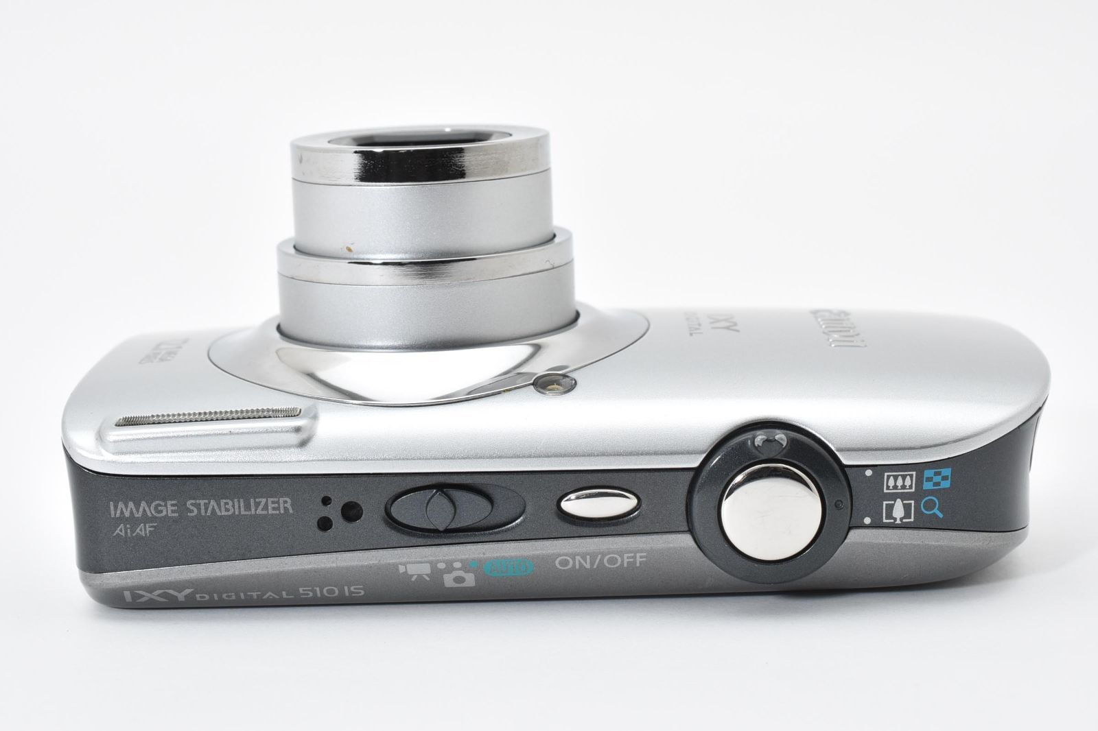 美品】Canon IXY DIGITAL 510 IS シルバー 動作確認済 オールド