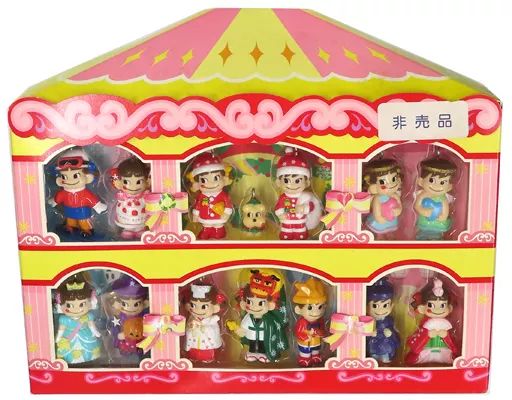 雑貨 ペコ＆ポコ ハッピー記念日ミニミニペコちゃんコレクションハウス 「不二家」