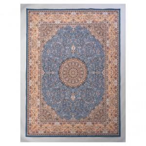 転写プリント カーペット 同心柄 3畳用 200 x 250 cm 2238252