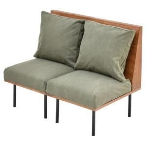 B.Bファニシング infinite 二人掛けソファー キャンバスグリーン 2192941