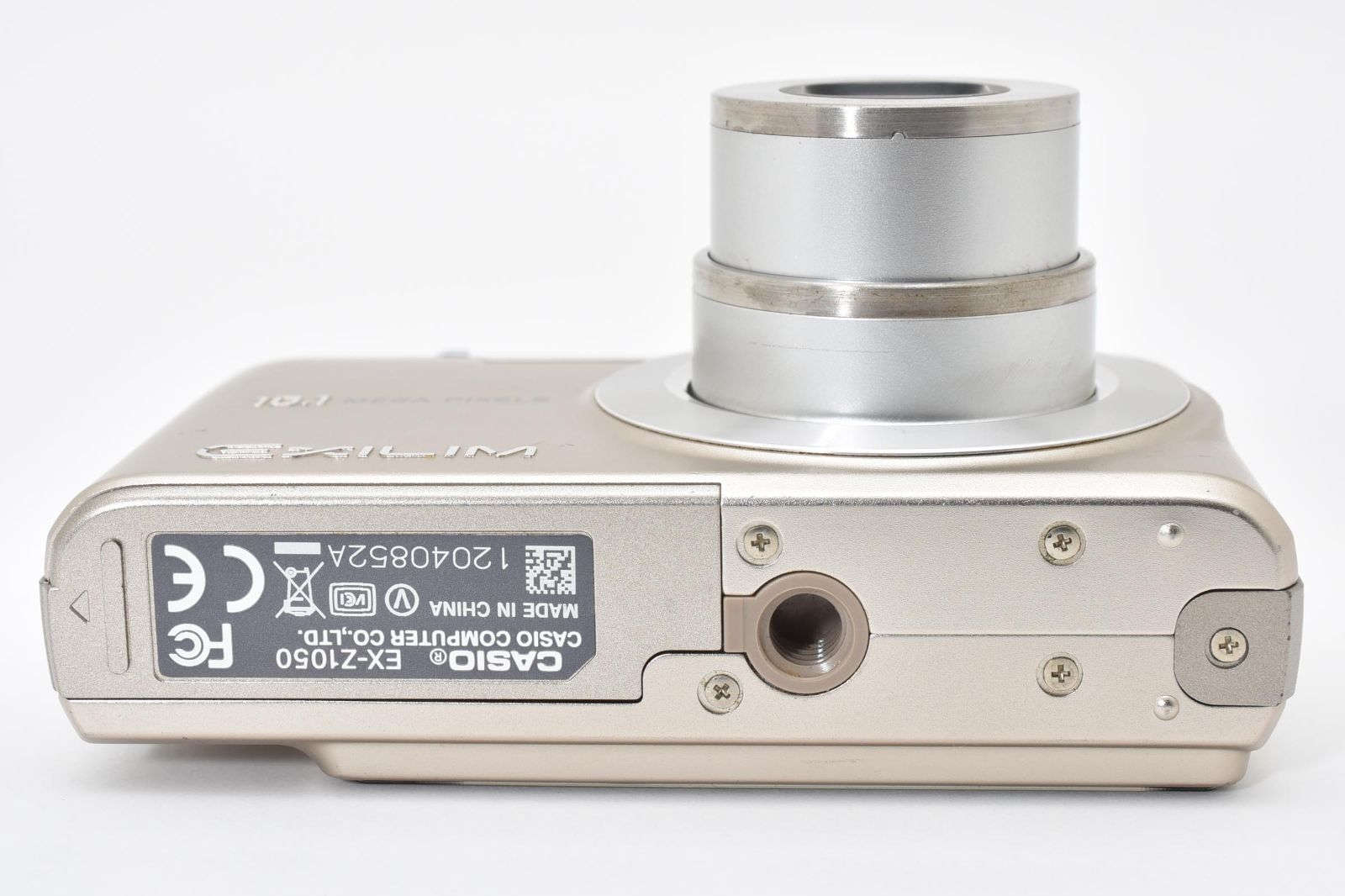 美品】CASIO EXILIM EX-Z1050 ゴールド 動作確認済み オールドコンデジ