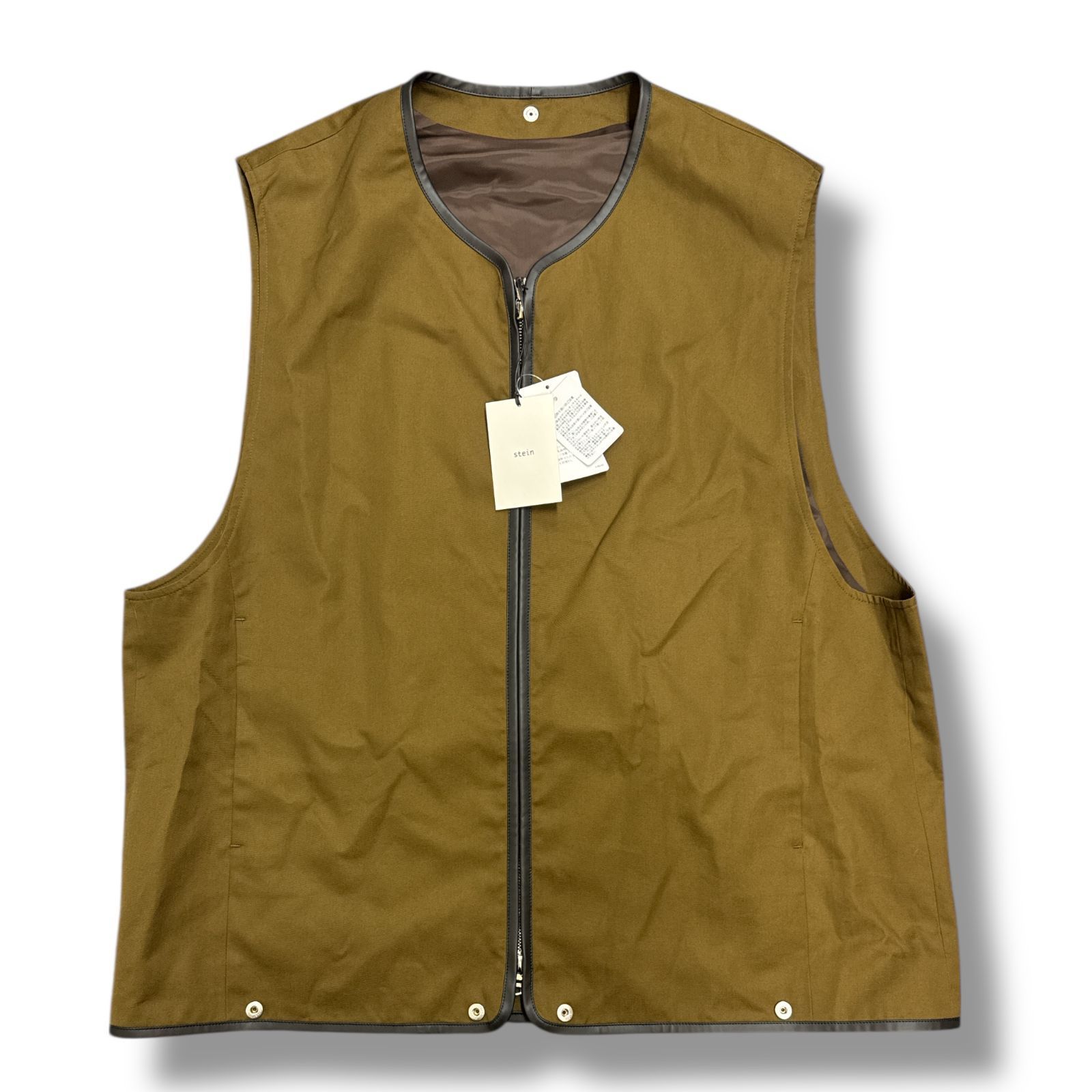 参考上代107800円 未使用 stein(ssstein) COTTON TWILL LAYERED JACKET