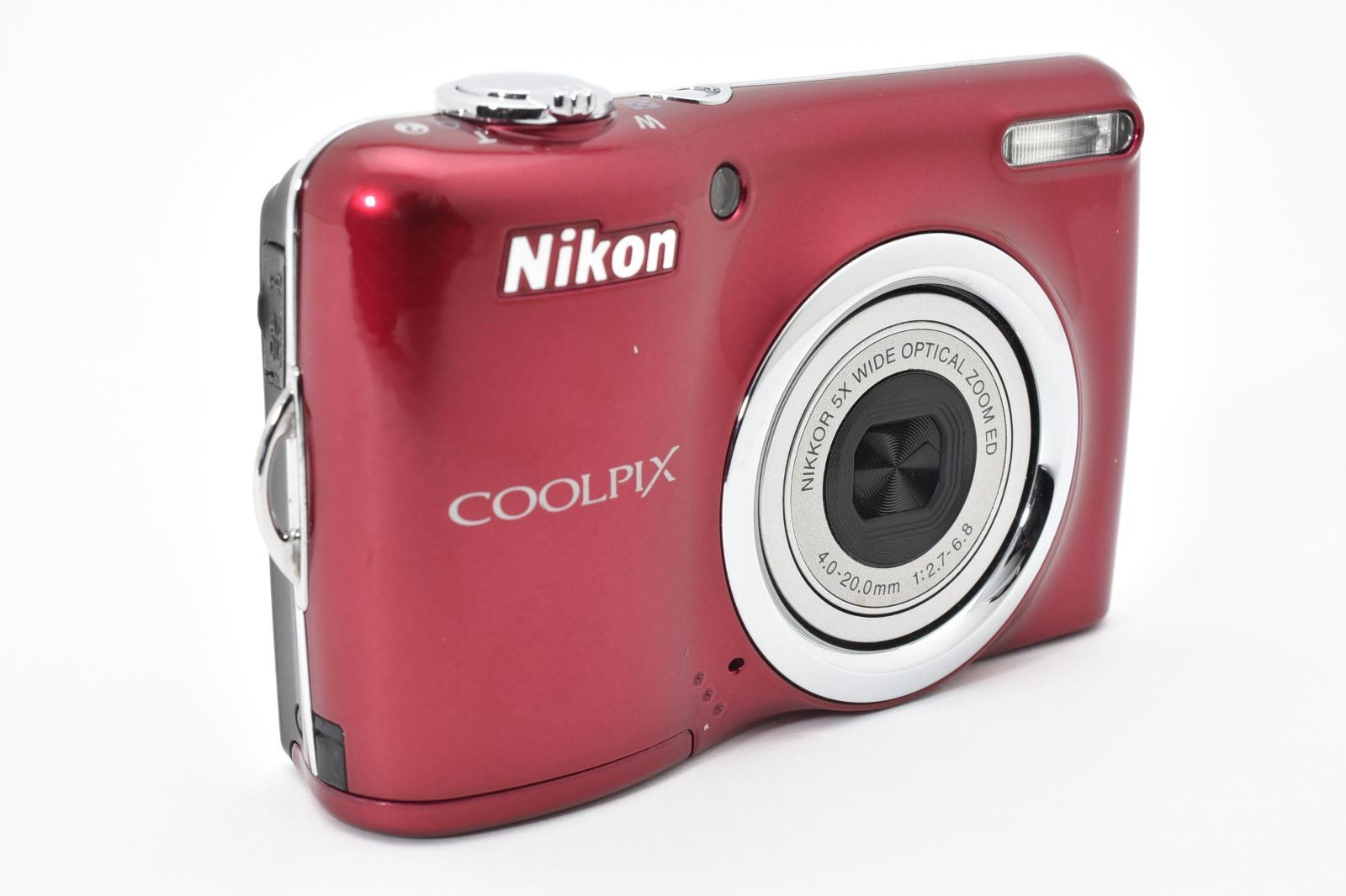 美品・完動品】Nikon COOLPIX L23 レッド 動作確認済 ニコン