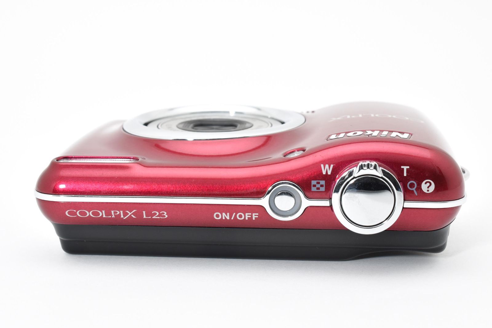 美品・完動品】Nikon COOLPIX L23 レッド 動作確認済 ニコン