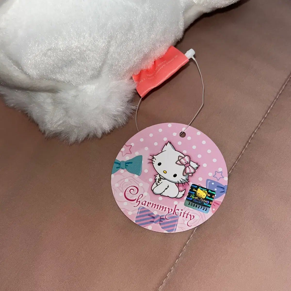 ハローキティ ぬいぐるみ ピンク リボン チャーミーキティ - メルカリ