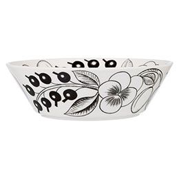 A Arabia パラティッシ ボウル 17 cm ブラック 1005400 1845054