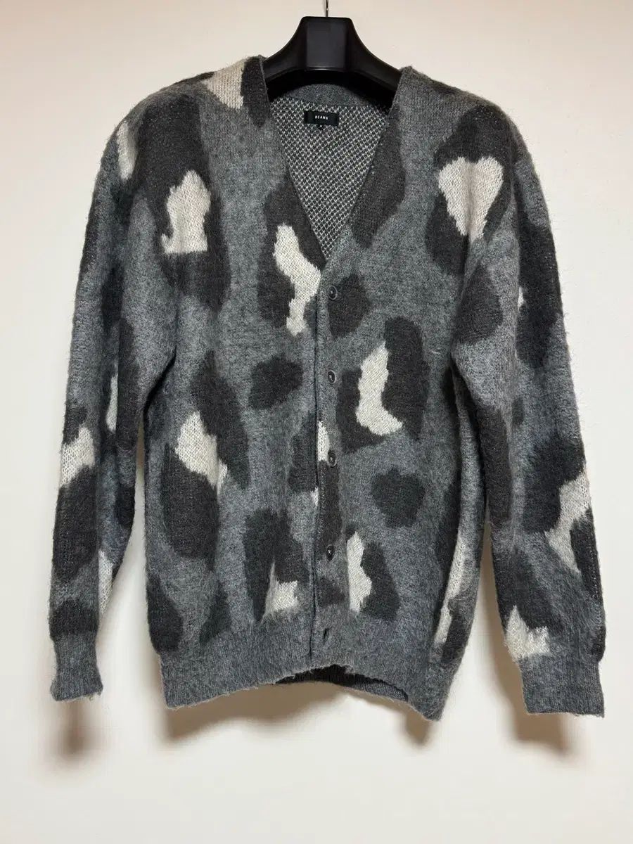 BEAMS ヒョウ柄 レオパード モヘア カーディガン M - メルカリ