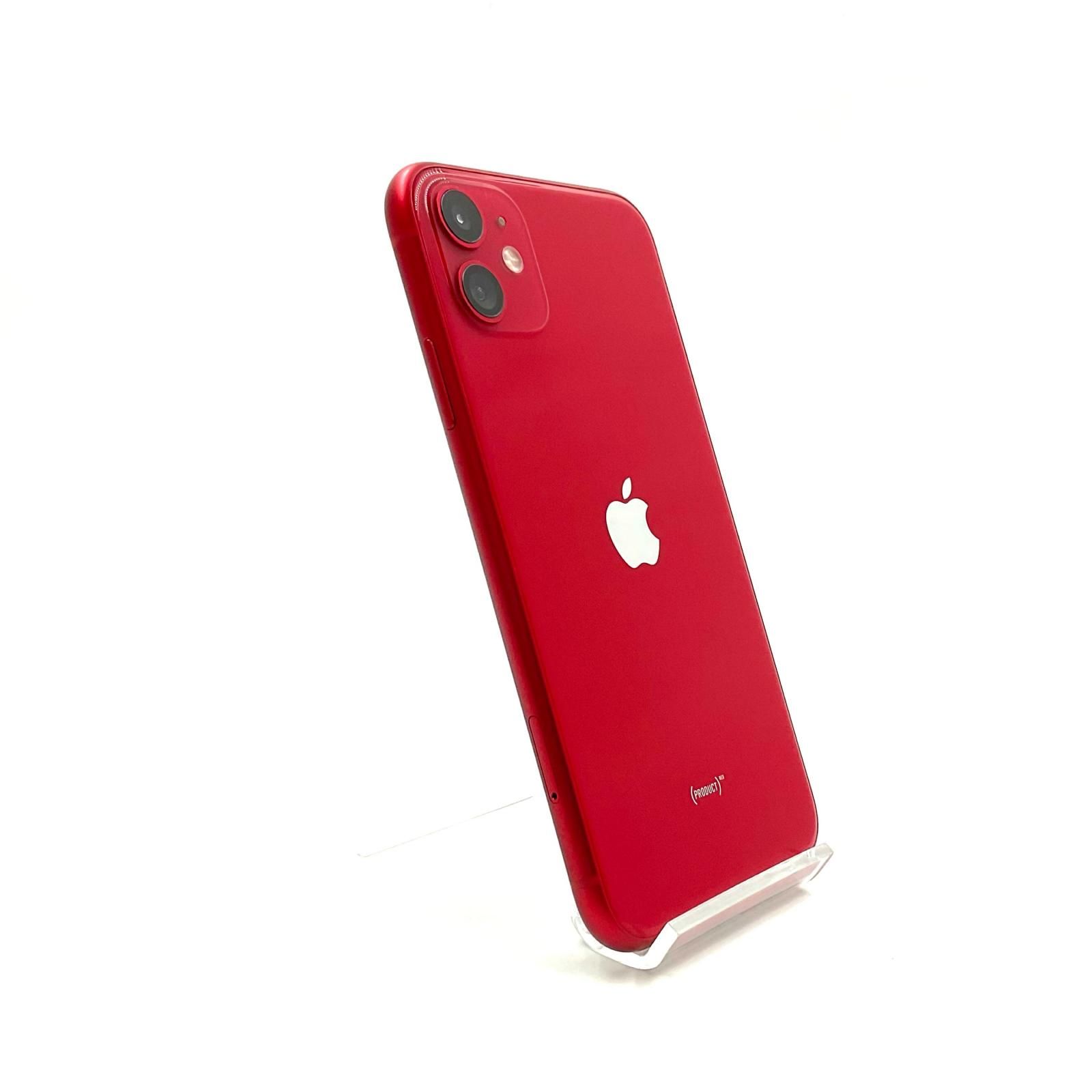全額返金保証】【最速発送】 iPhone 11 64GB (PRODUCT)RED au