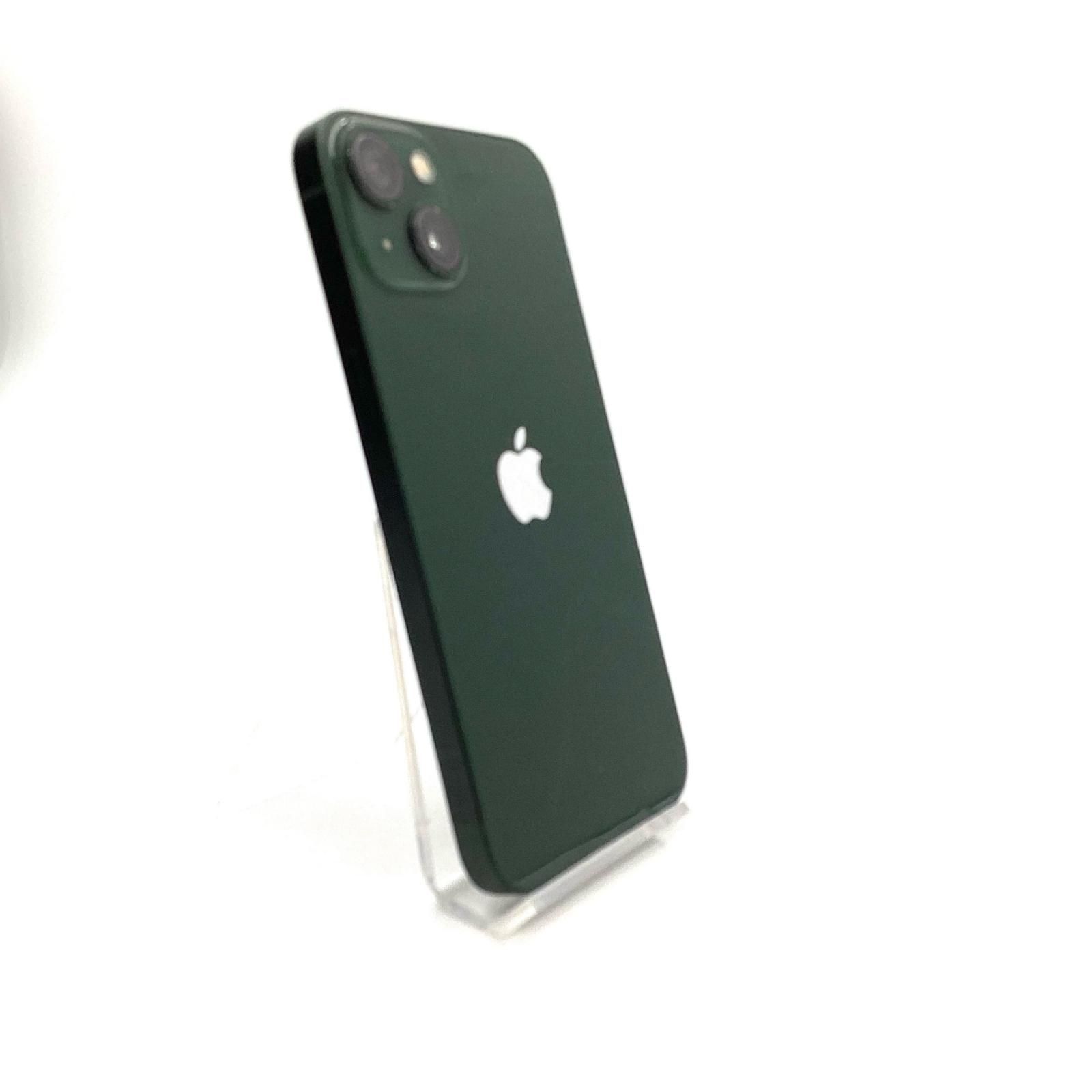 最速発送】 iPhone 13 128GB グリーン au SIMフリー【難有】 83 最速発送】 iPhone 13 128GB グリーン au SIMフリー【難有】 83