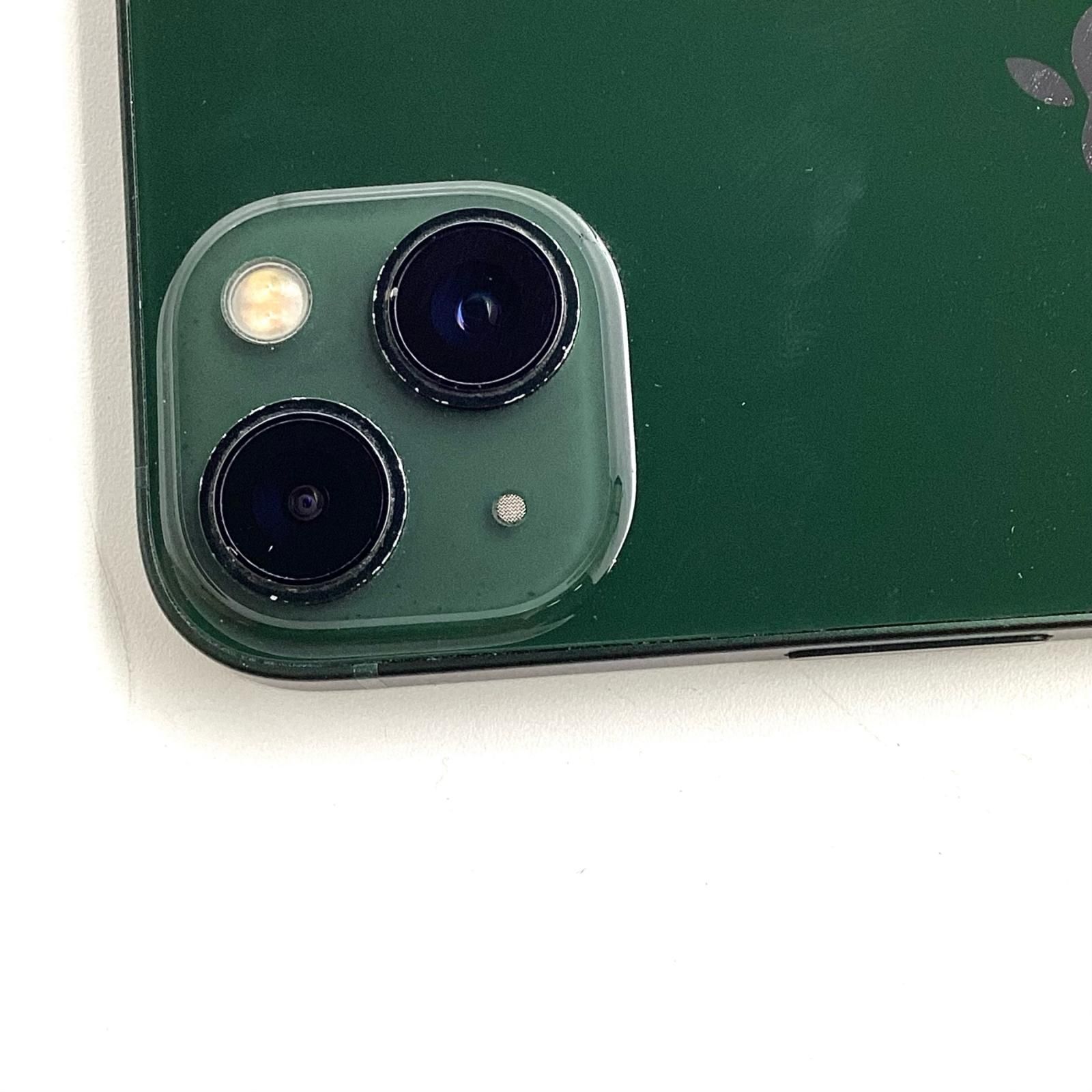 最速発送】 iPhone 13 128GB グリーン au SIMフリー【難有】 83 最速発送】 iPhone 13 128GB グリーン au SIMフリー【難有】 83