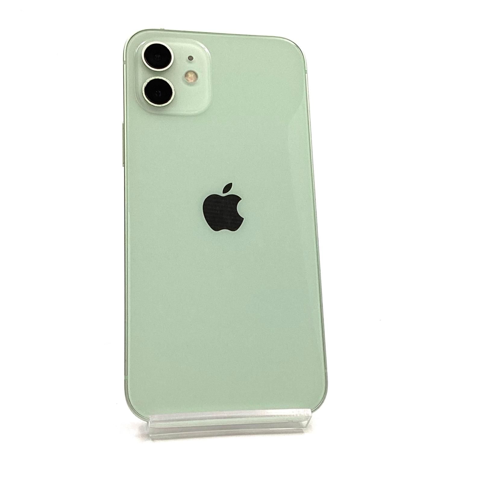 iPhone12 SIMフリー　白 全額返金保証】【最速発送】 iPhone 12 64GB グリーン au SIMフリー 白