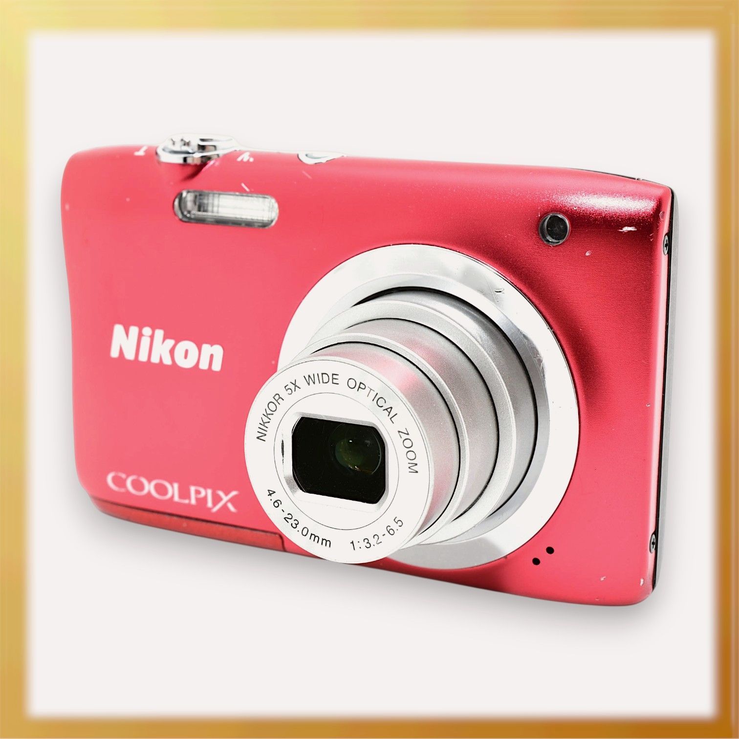 美品｜Nikon COOLPIX A100 光学5倍 2005万画素 クールピクス デジタル
