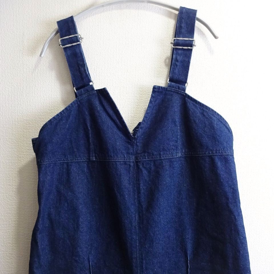 JOHNBULL ジョンブル ブロークンデニム サロペット レディース M 相当