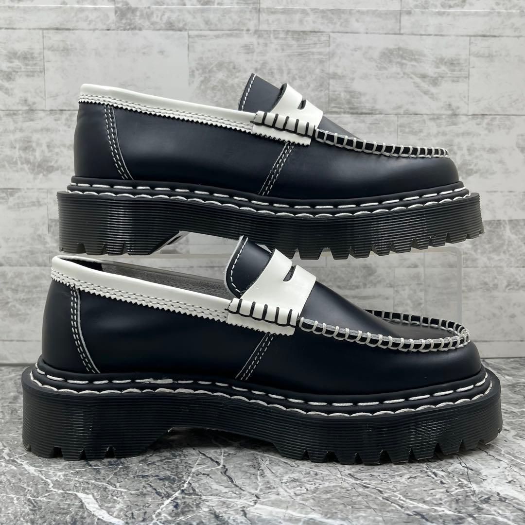 極美品】ドクターマーチン PENTON BEX UK4 ローファー ブラック - メルカリ