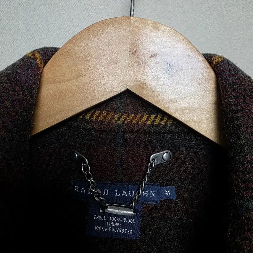 ラルフローレン レディース ヴィンテージ CHECK ウール ライダース