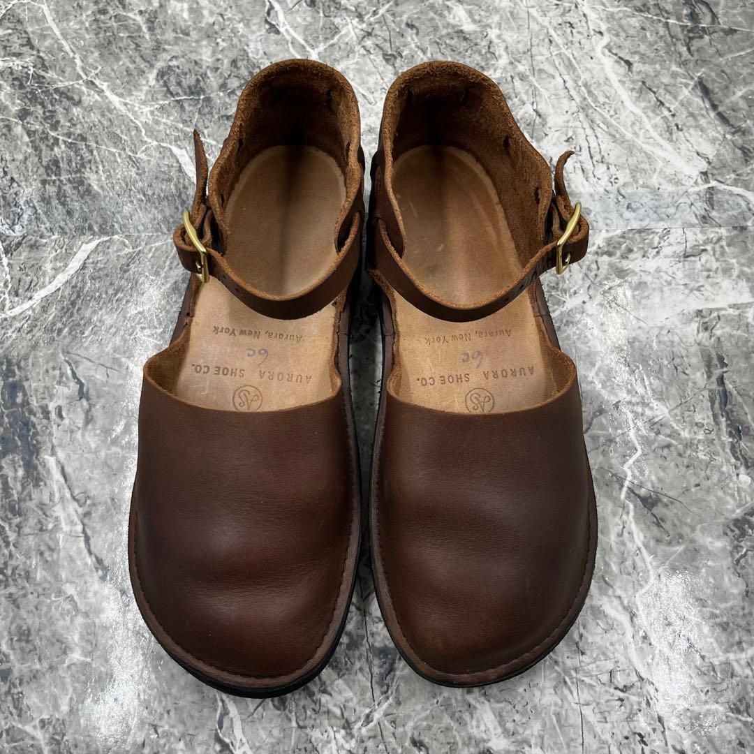 美品】 オーロラシューズ ニューチャイニーズ メリージェーン サボ