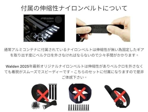 迅速に発送】Walden 25L?30L アルミコンテナ用上蓋パネル, 24×40cm