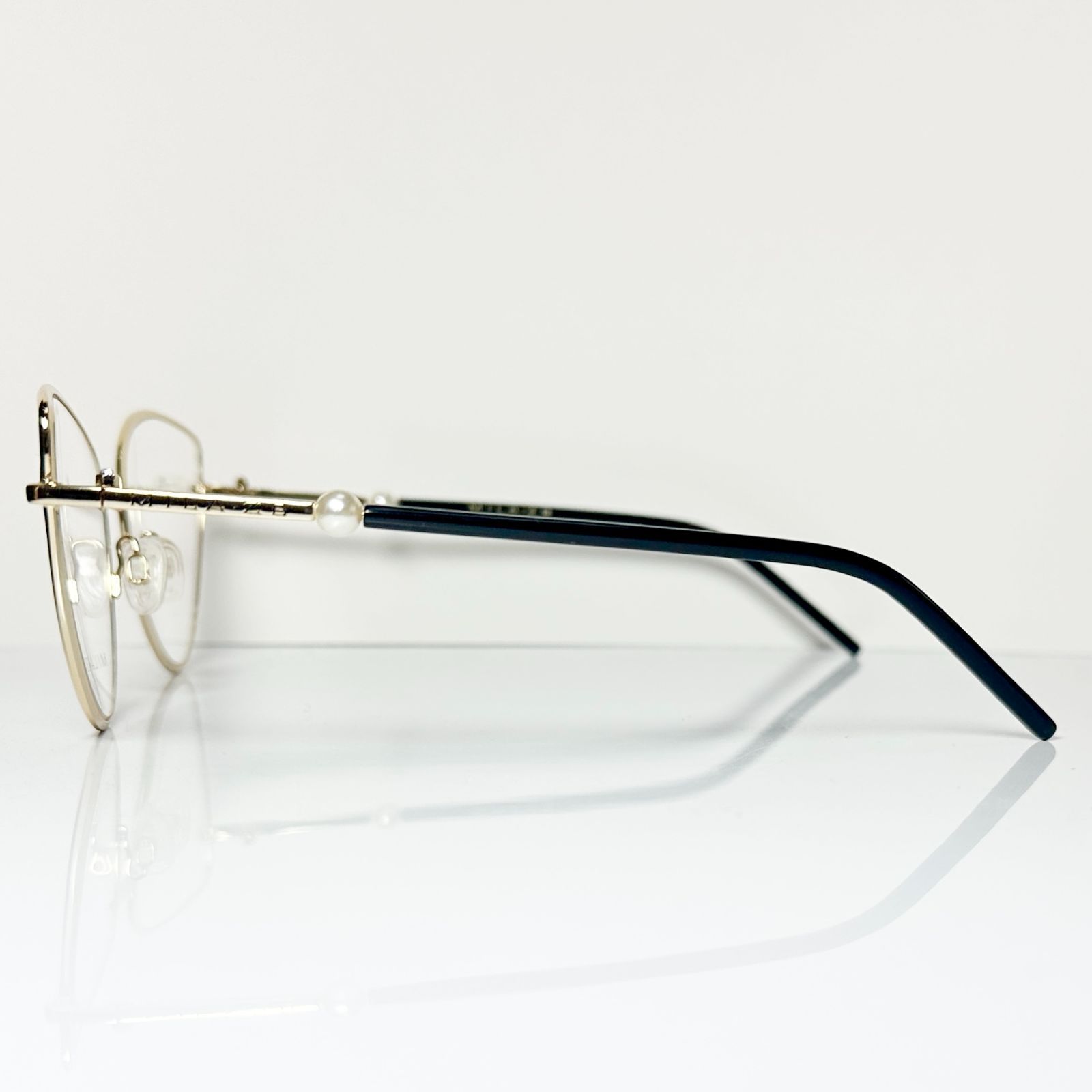 定価35,000円 Mila Zegna MZ151V01 正規新品 イタリア社 金色 メガネ