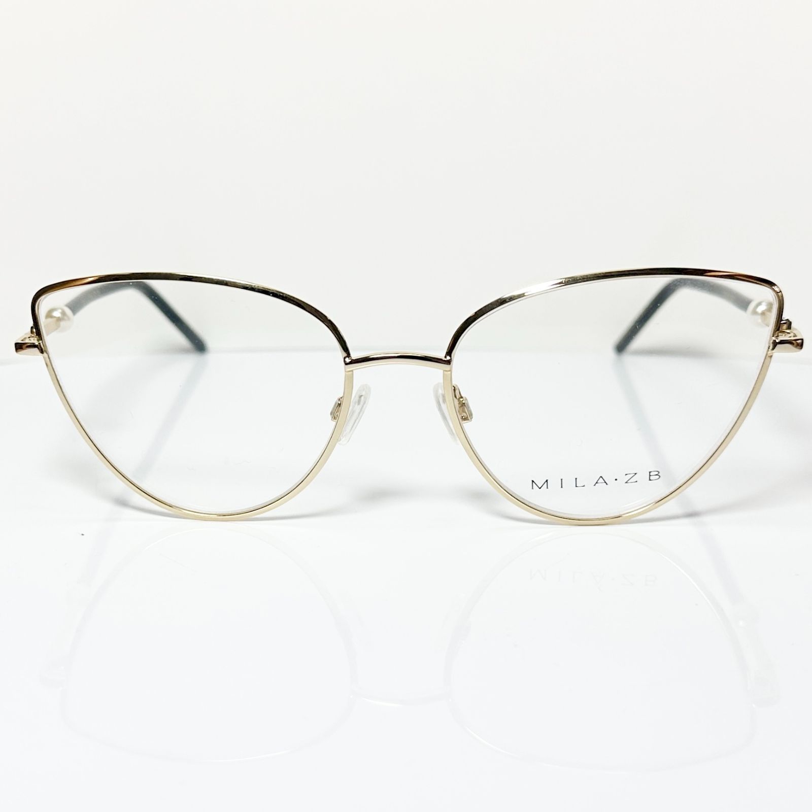 定価35,000円 Mila Zegna MZ151V01 正規新品 イタリア社 金色 メガネ