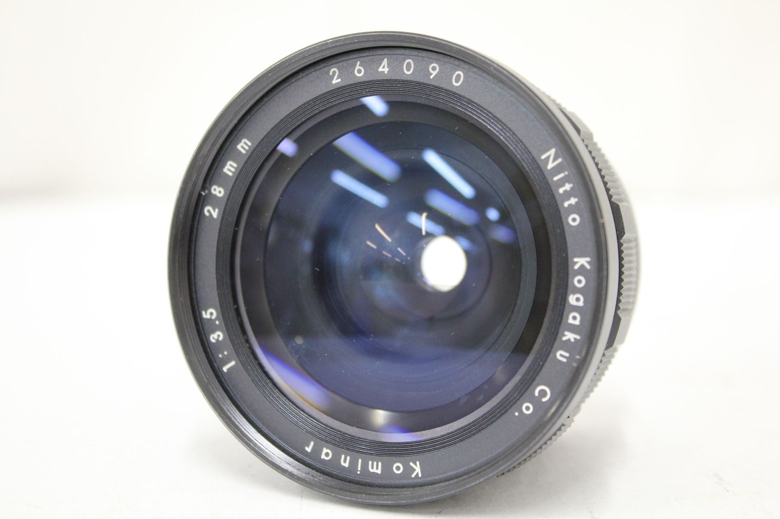 返品保証】 Nitto Kogaku Kominar 28mm F3.5 プリセット絞り M42