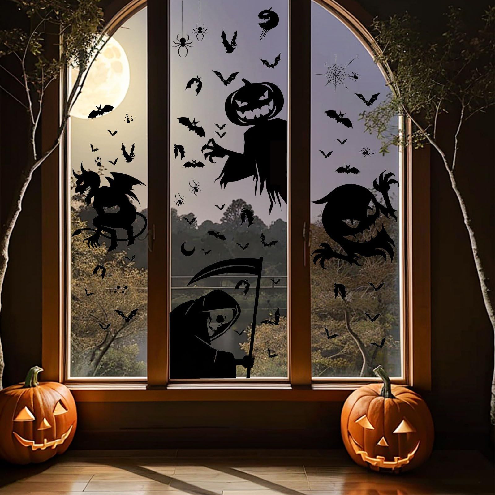 窓 ハロウィン ハロウィン 飾り ハロウィン シール 窓ステッカー