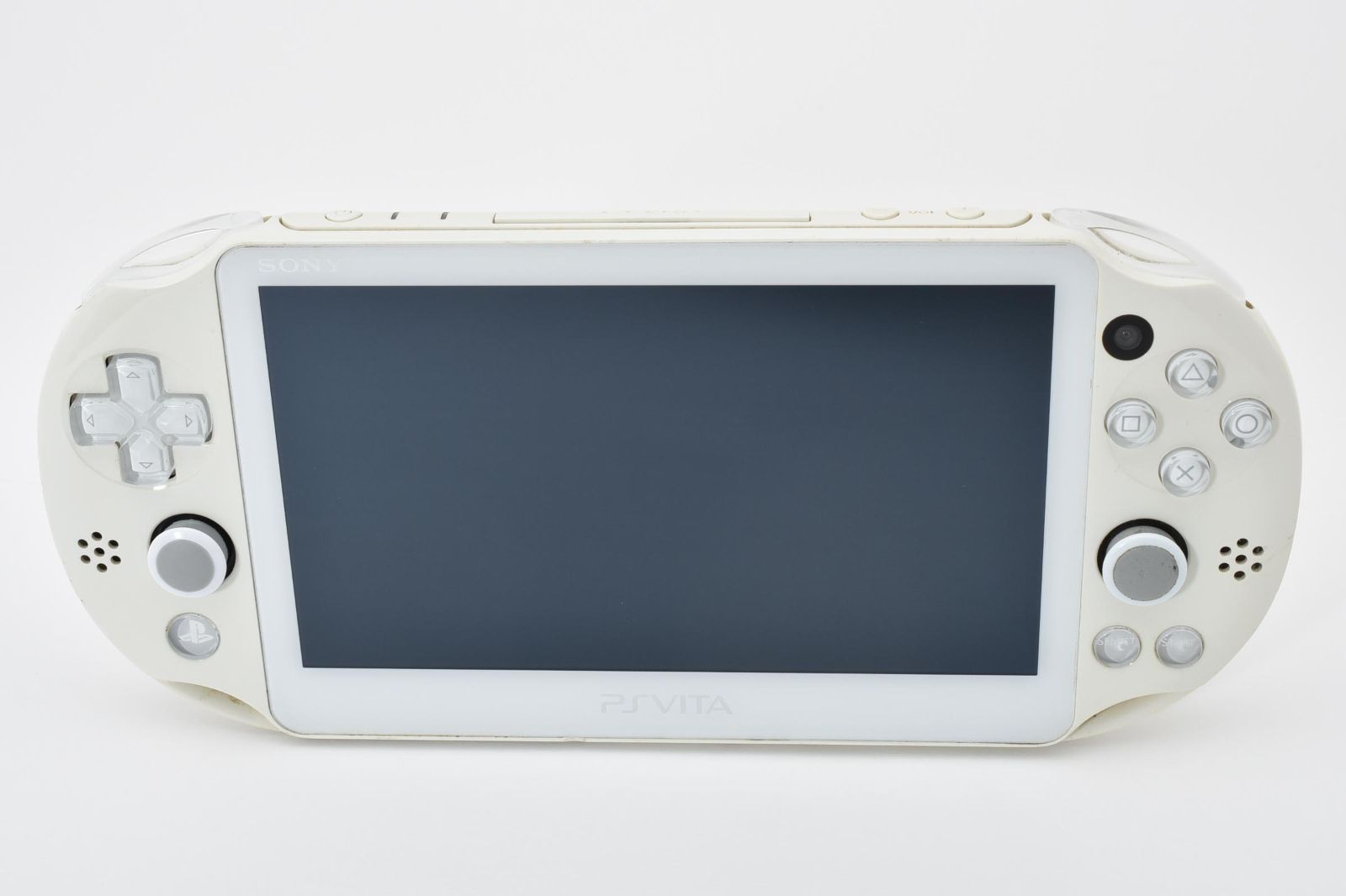 液晶美品・完動品】PSVita PCH-2000 ZA12 ホワイト 充電器／メモリ