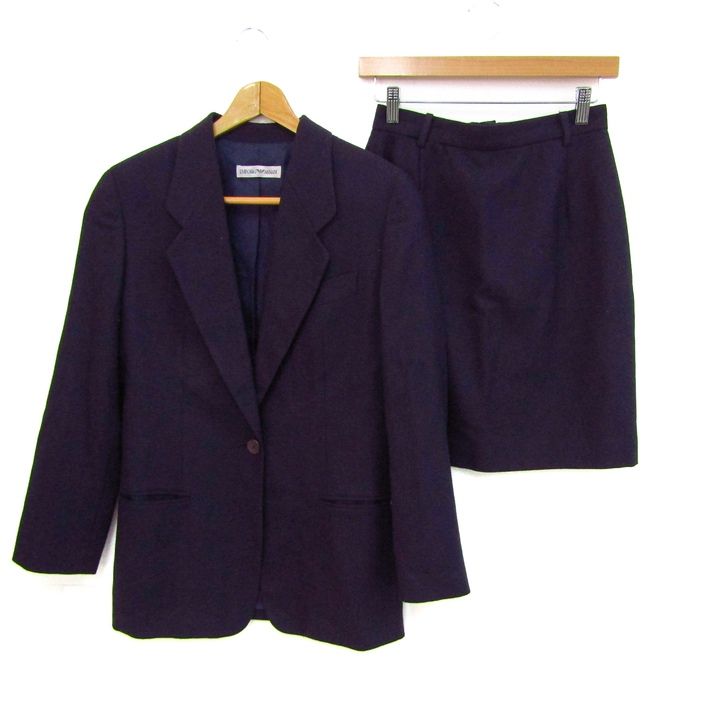 エンポリオ アルマーニ スーツ セットアップ ウール ブランド 上下