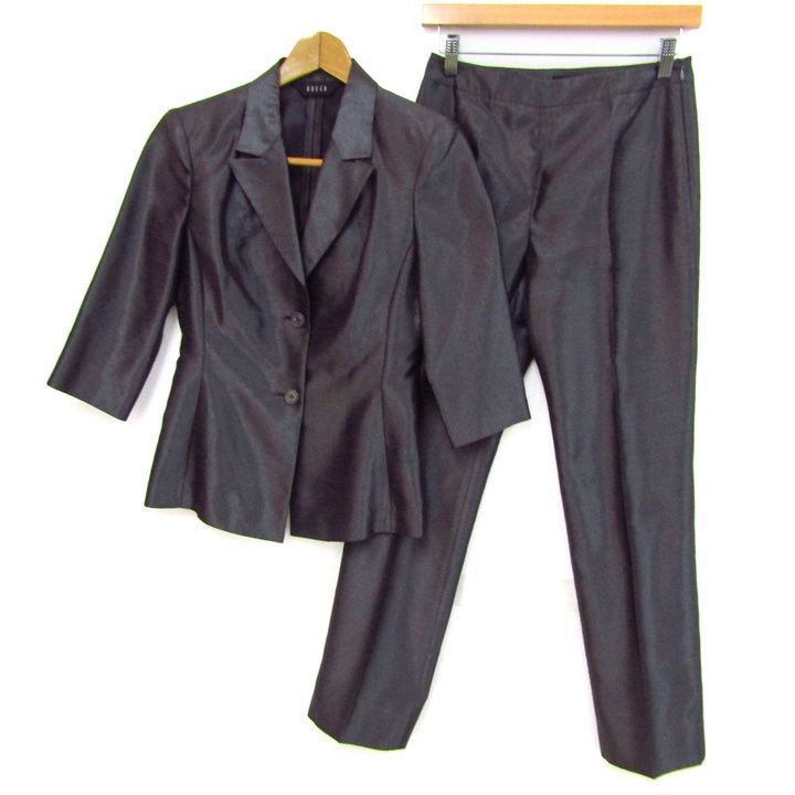 ボッシュ スーツ セットアップ 7分袖 ブランド 上下セット レディース