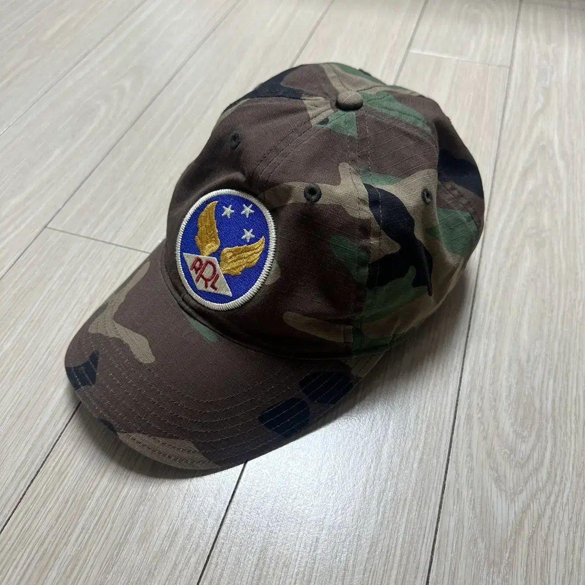 RRL(ダブルアールエル) カモフラージュ ベースボールキャップ - メルカリ