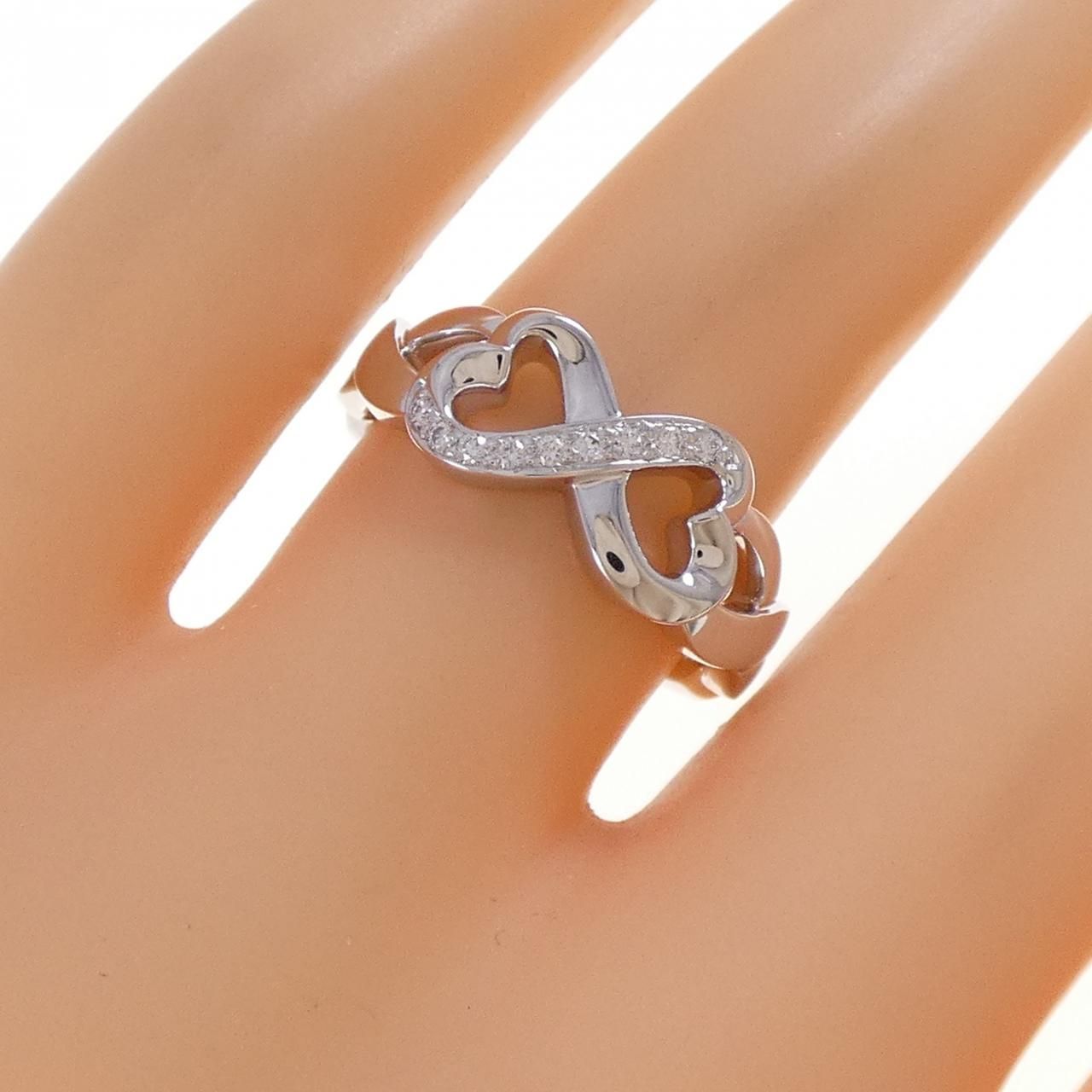 オールドティファニー ダブルラビングハートリング トップ ティファニー ダブルラビングハート リング【】 ティファニー