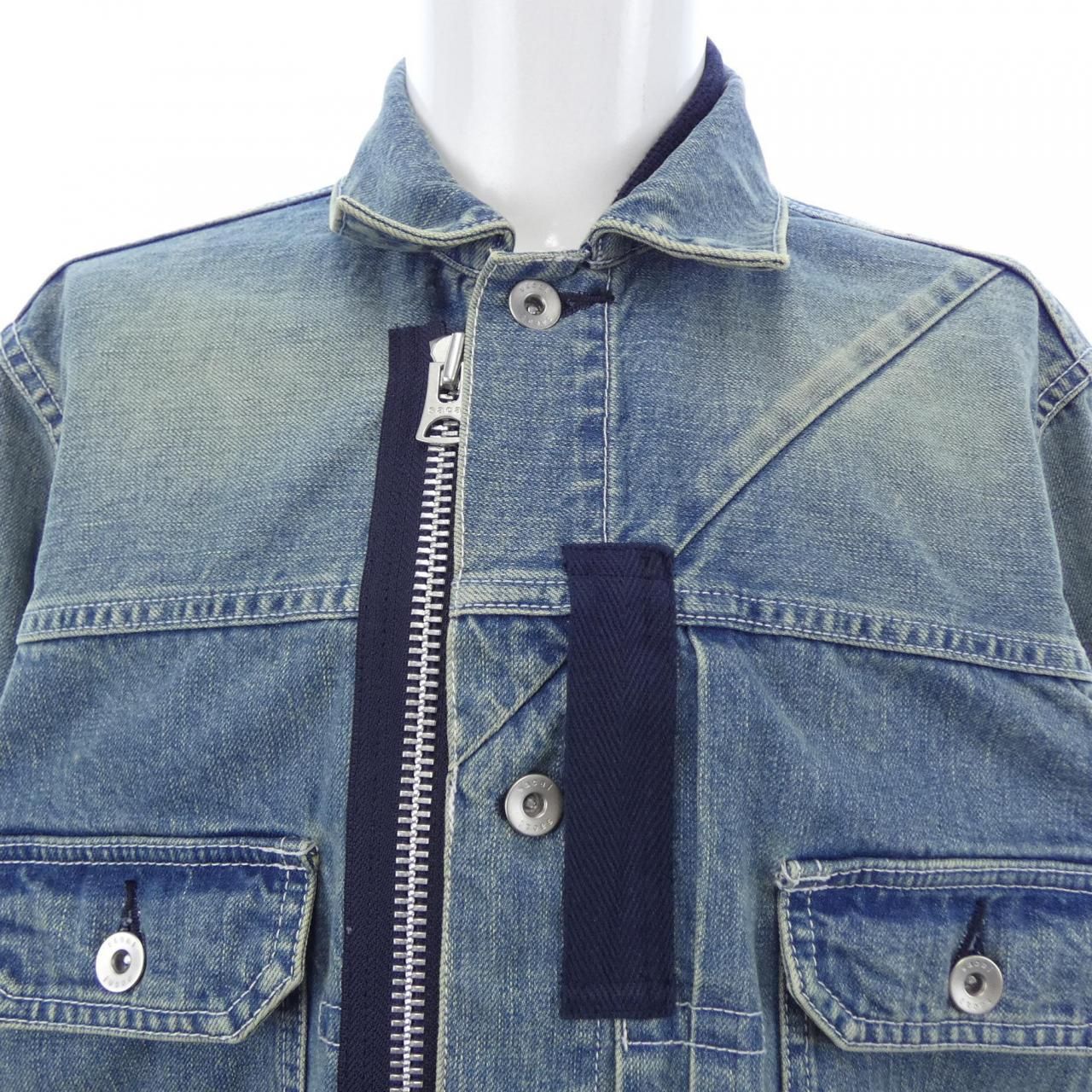 サカイ SACAI 21-02509M デニムジャケット - メルカリ