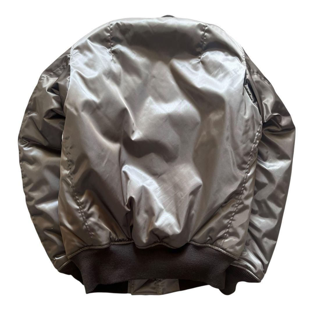 【極美品】ポーター×バズリクソンズ MA-1　サイズS　36 極美品】 ポーター バズリクソンズ ma-1 シルバーグレー 36 限定コラボ