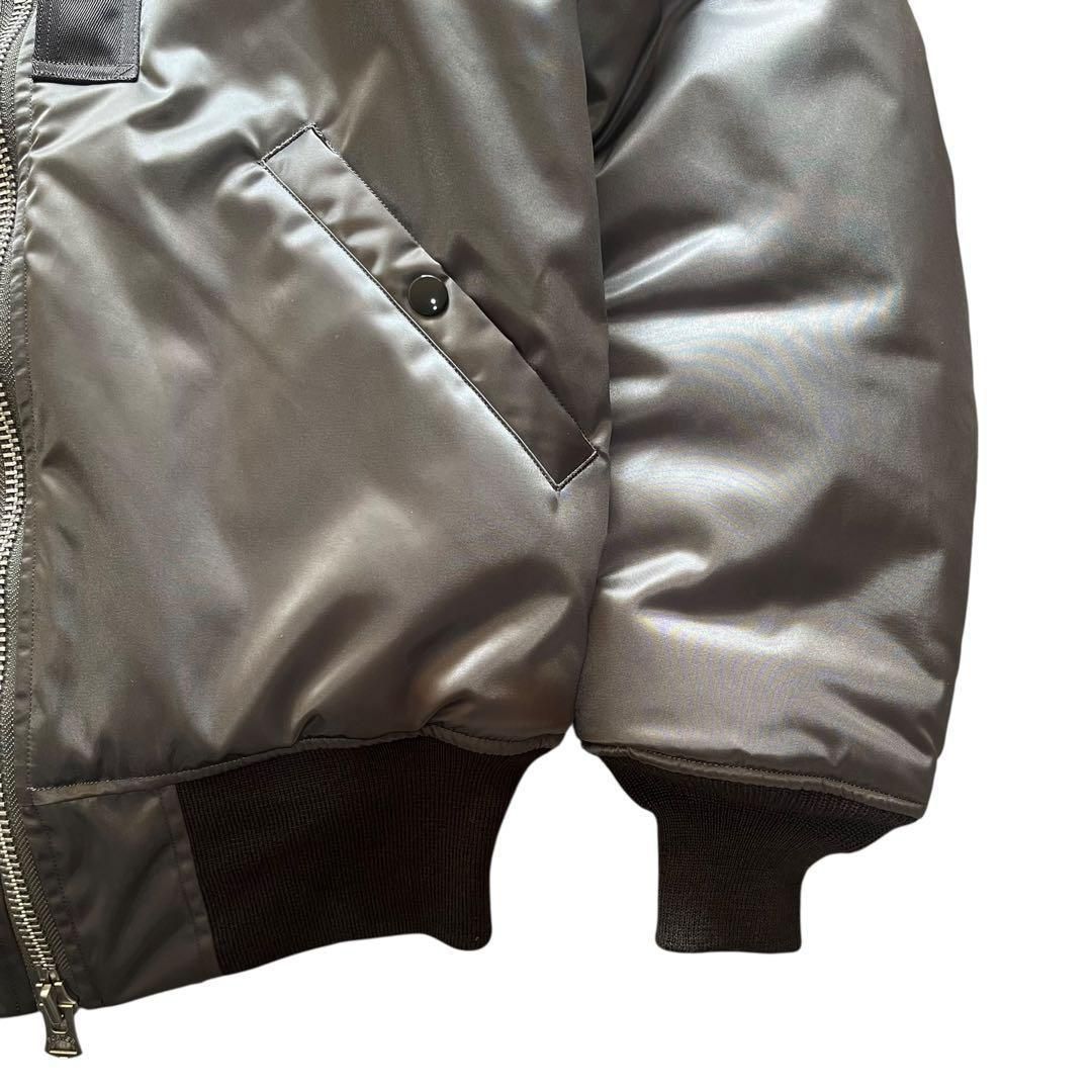 極美品】 ポーター バズリクソンズ ma-1 シルバーグレー 36 限定コラボ