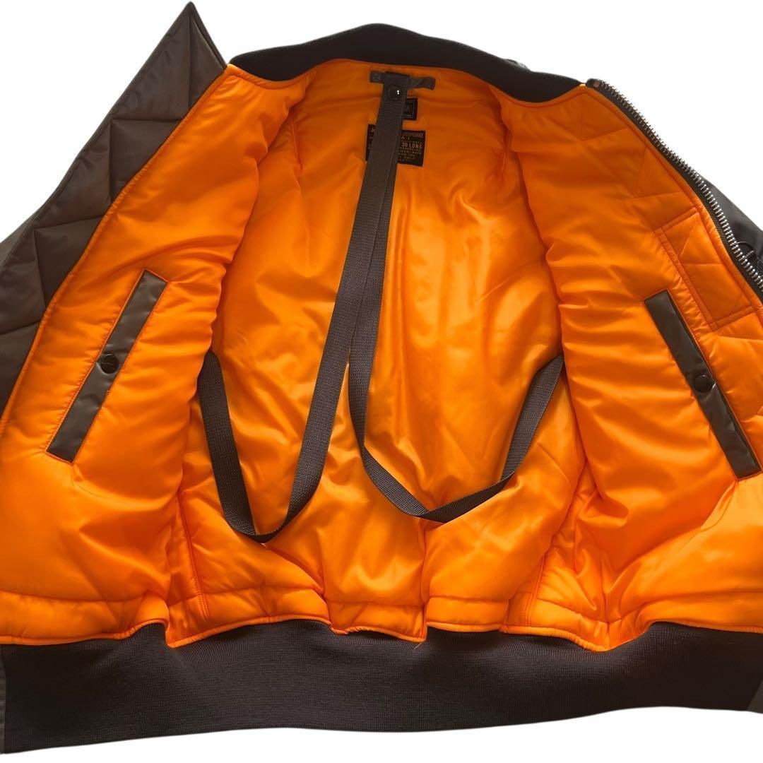 極美品】 ポーター バズリクソンズ ma-1 シルバーグレー 36 限定コラボ