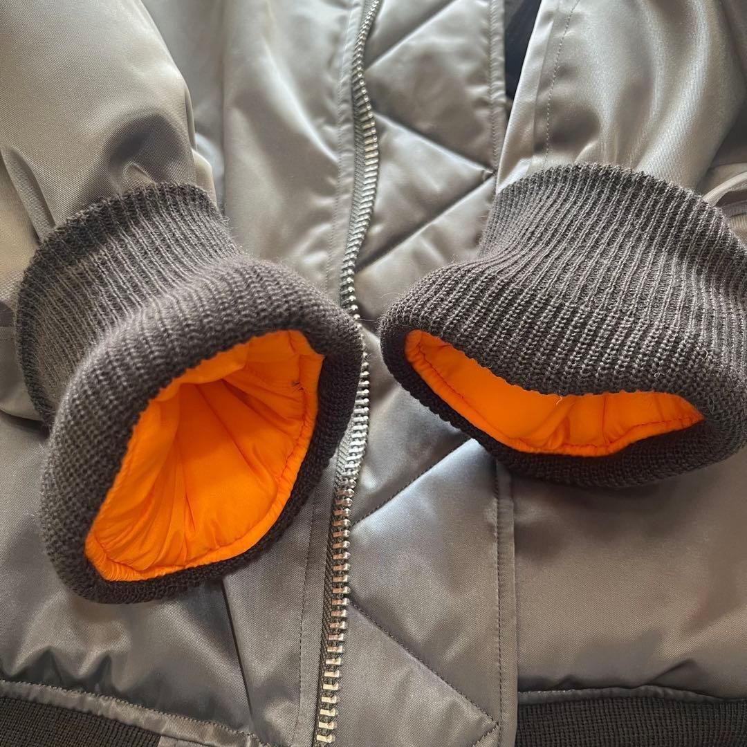 極美品】 ポーター バズリクソンズ ma-1 シルバーグレー 36 限定コラボ