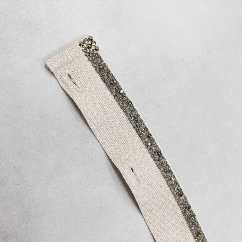 S'Max Mara エスマックスマーラ フード ビジュー　トリム S MaxMara エスマックスマーラ フードトリム ビジュー ベージュ