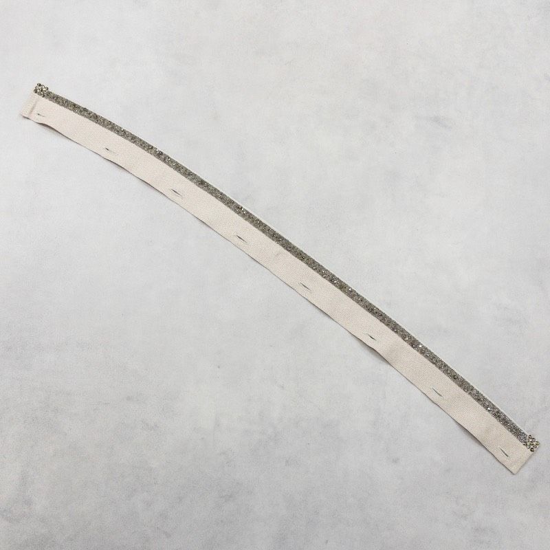 S MaxMara エスマックスマーラ フードトリム ビジュー ベージュ