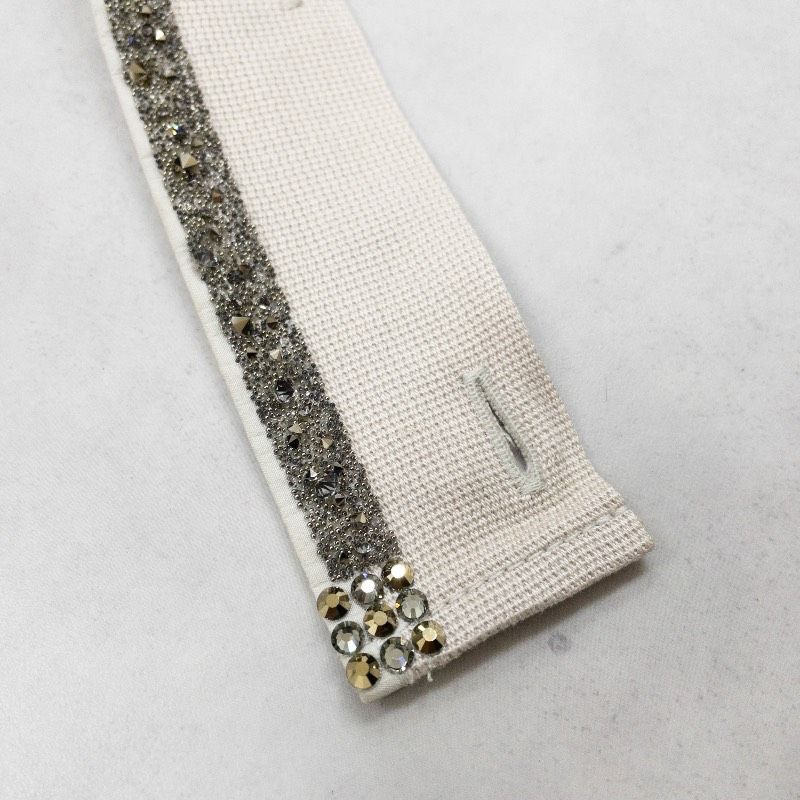 S MaxMara エスマックスマーラ フードトリム ビジュー ベージュ