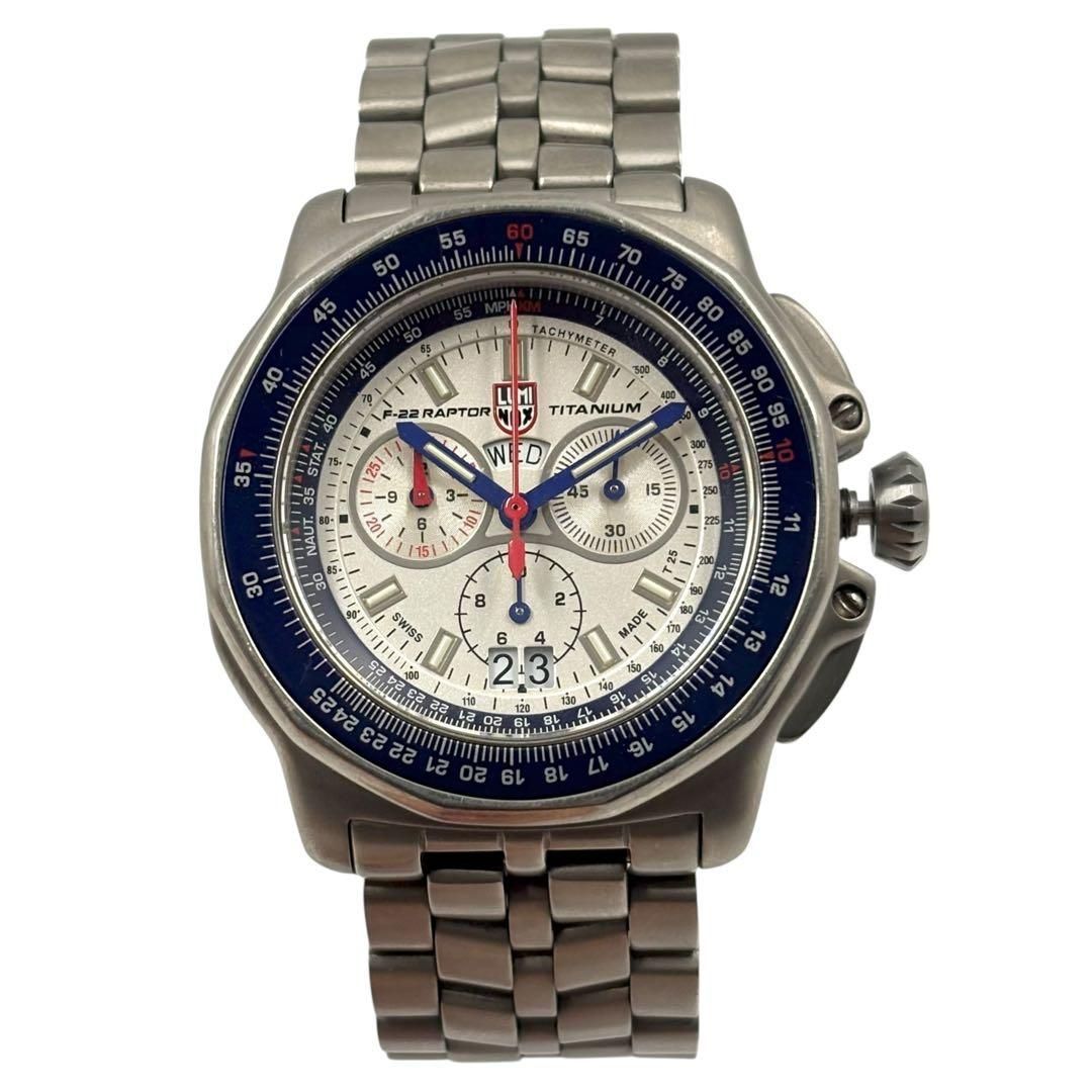 レア】 ルミノックス 腕時計 ラプター F-22 9270 クロノ チタン - メルカリ