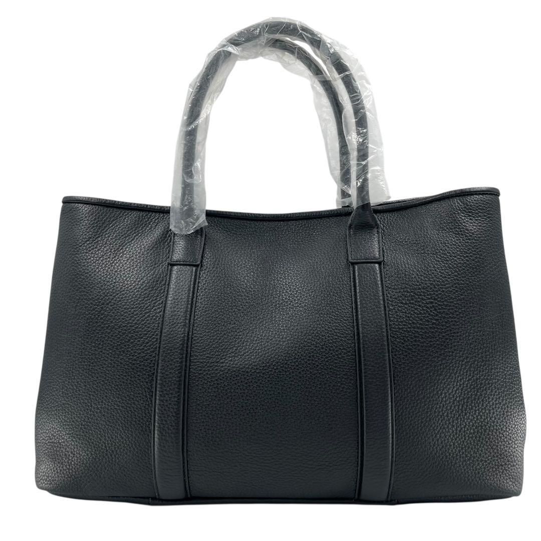 新品】 バーニーズニューヨーク ベンツ トートバッグ ブラック レザー