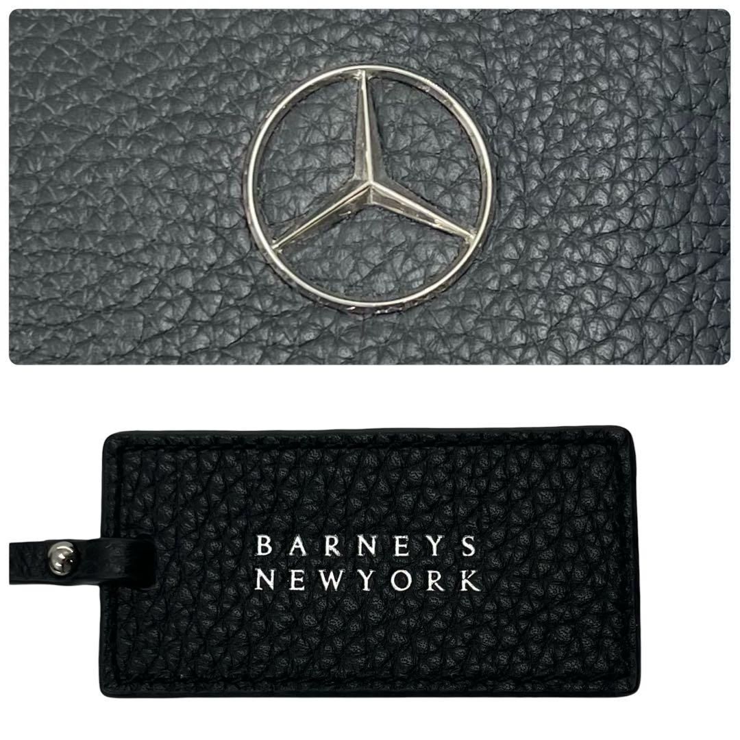 新品】 バーニーズニューヨーク ベンツ トートバッグ ブラック レザー