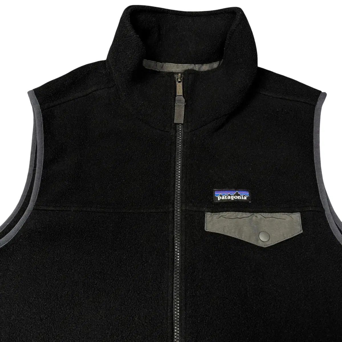 L) パタゴニア Synchilla（シンチラ）フリース ベスト ブラック - メルカリ