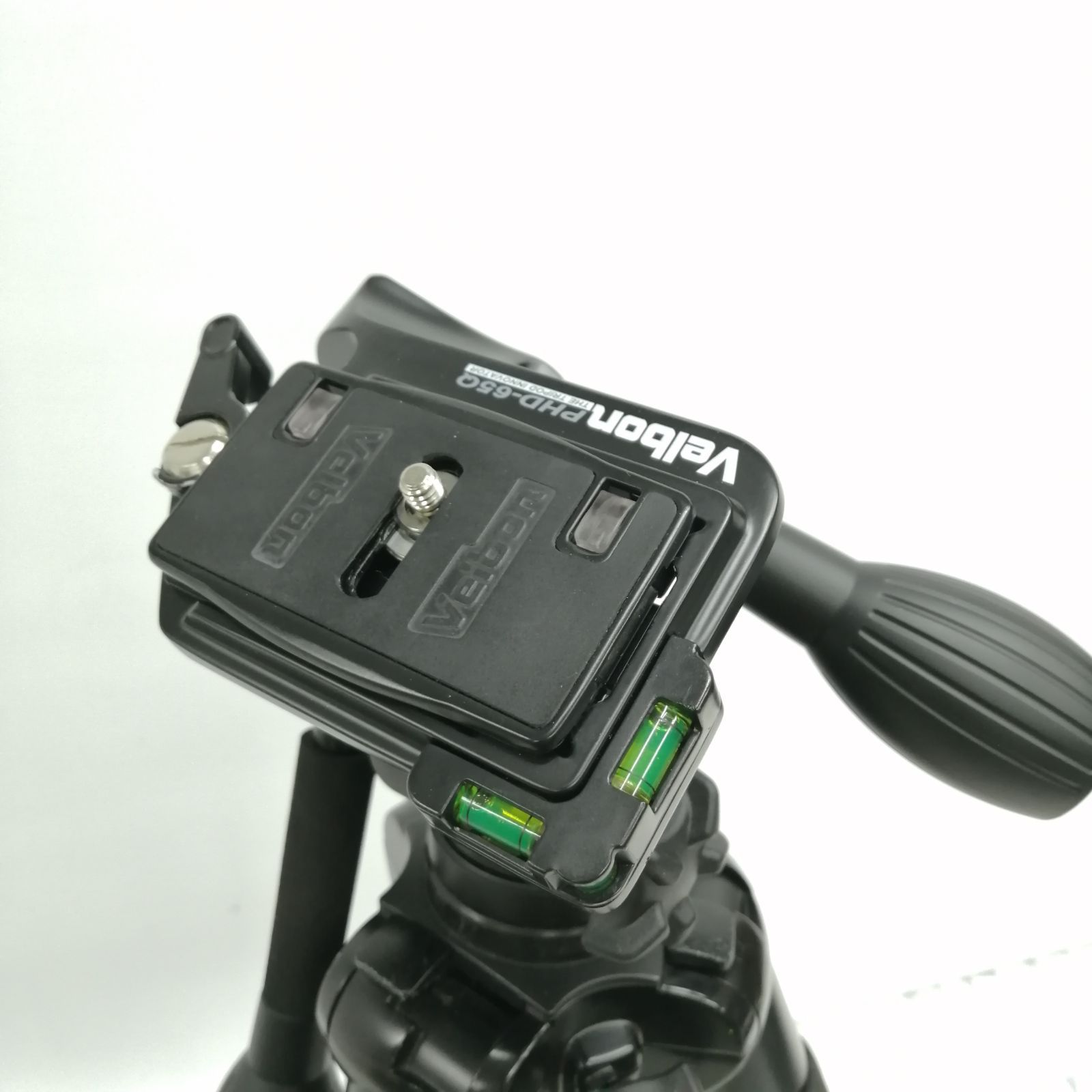 カメラ 【動作品】Velbon 雲台付き 三脚 GEO N645M PHD-65Q付き M1741