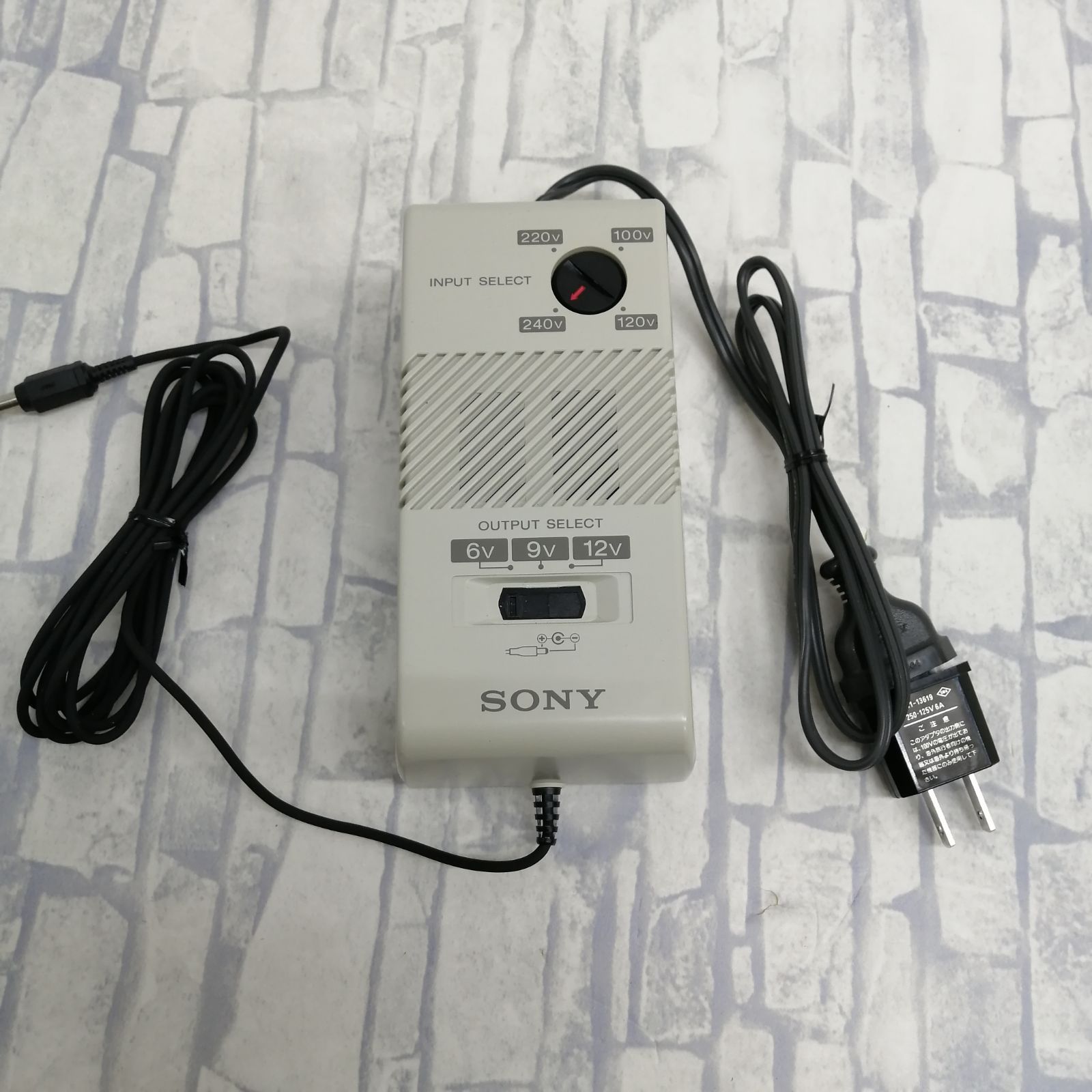動作品】SONY ACパワーアダプター AC-D468 - メルカリ