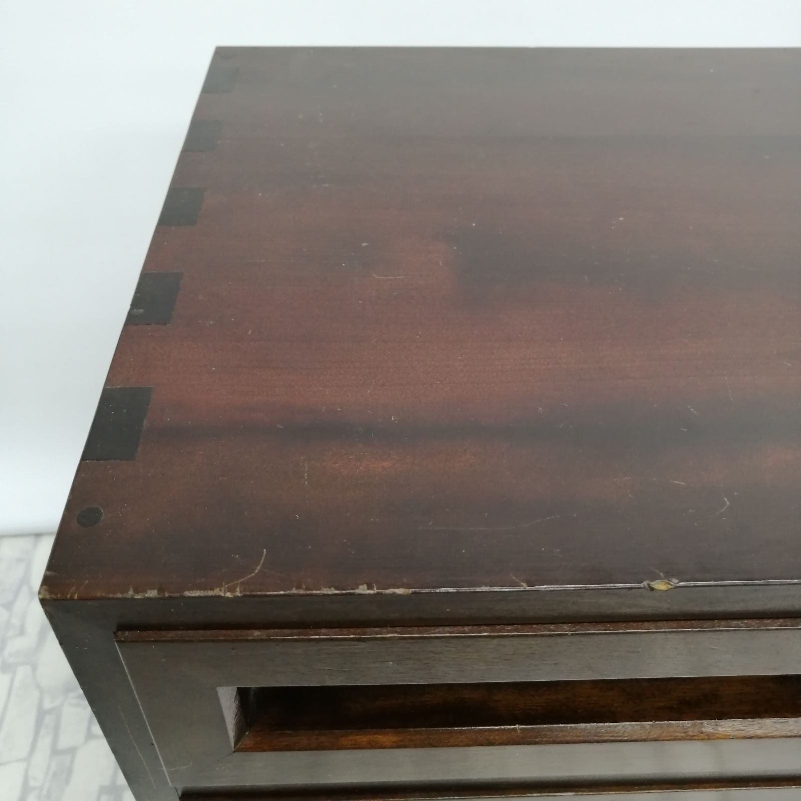 動作品】松本民芸家具 小箪笥 チェスト 523型 小抽斗 ミズメザクラ