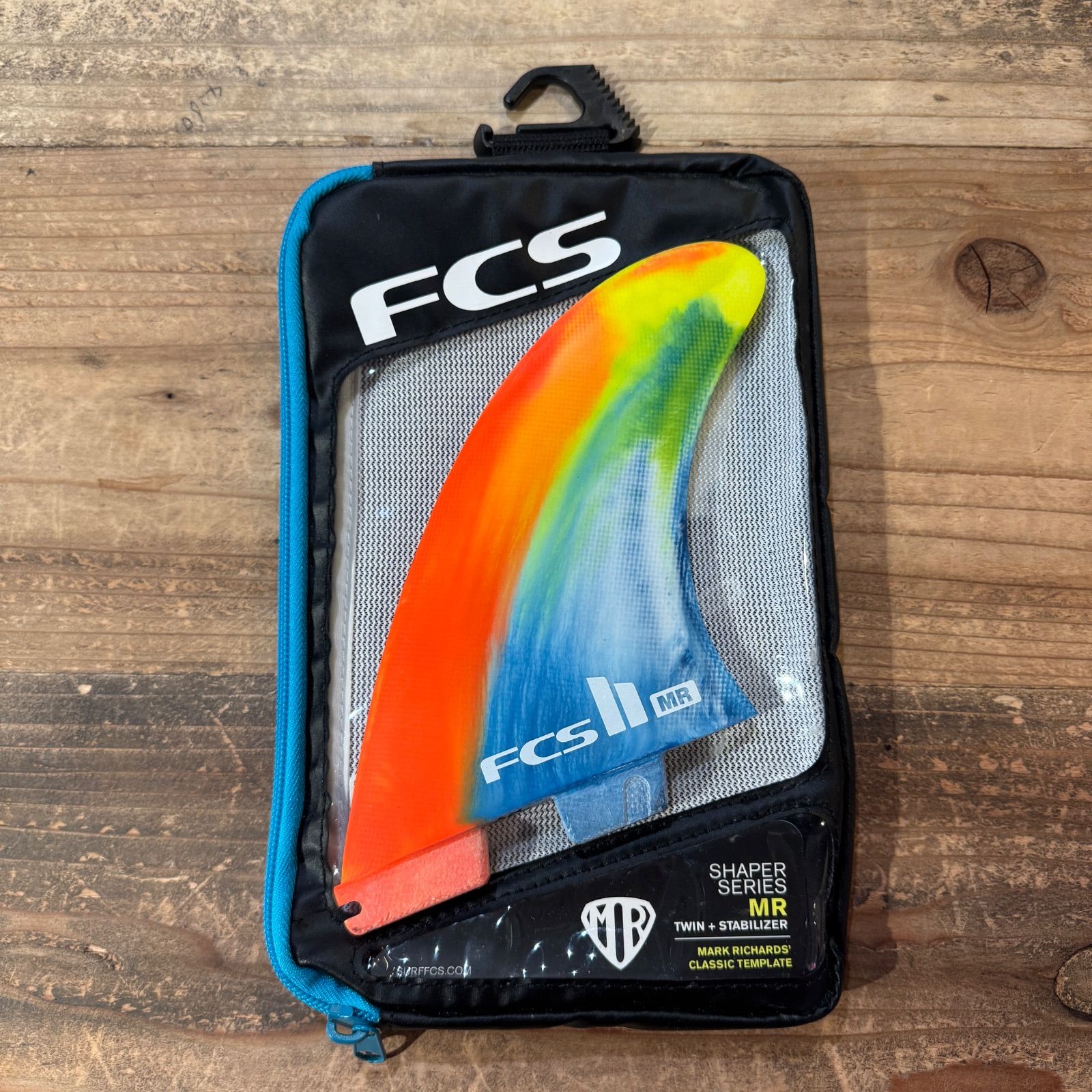 美中古 fcs2 フィン MR マークリチャーズ ツインスタビ 2+1 サーフィン